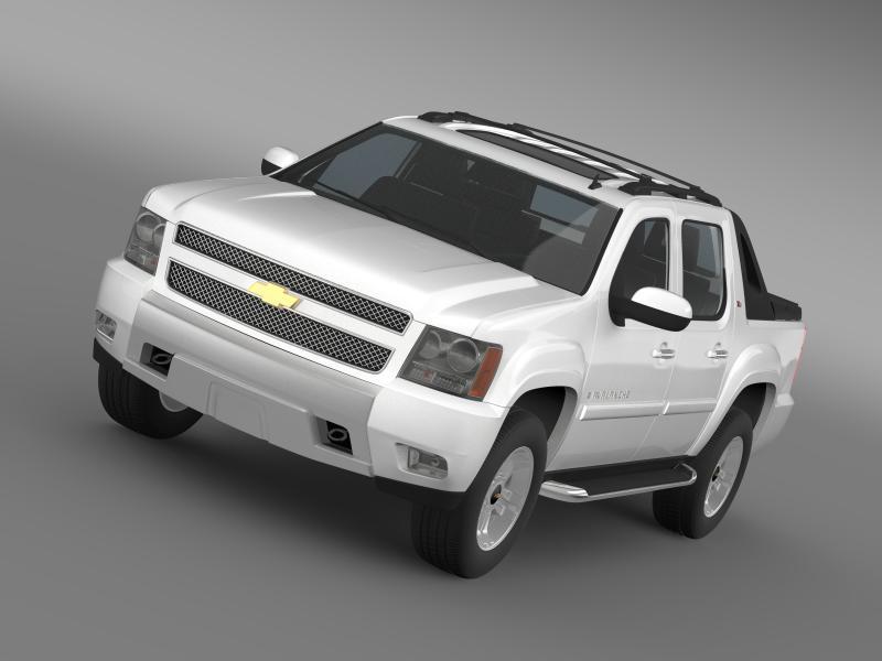 Chevrolet Avalanche Z71 by creator_3d | 3DOcean